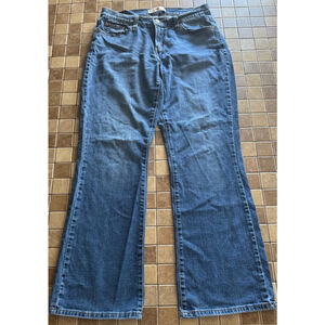 Women's Levi's 529 Curvy Boot Jeans Size 12M Blue Denim